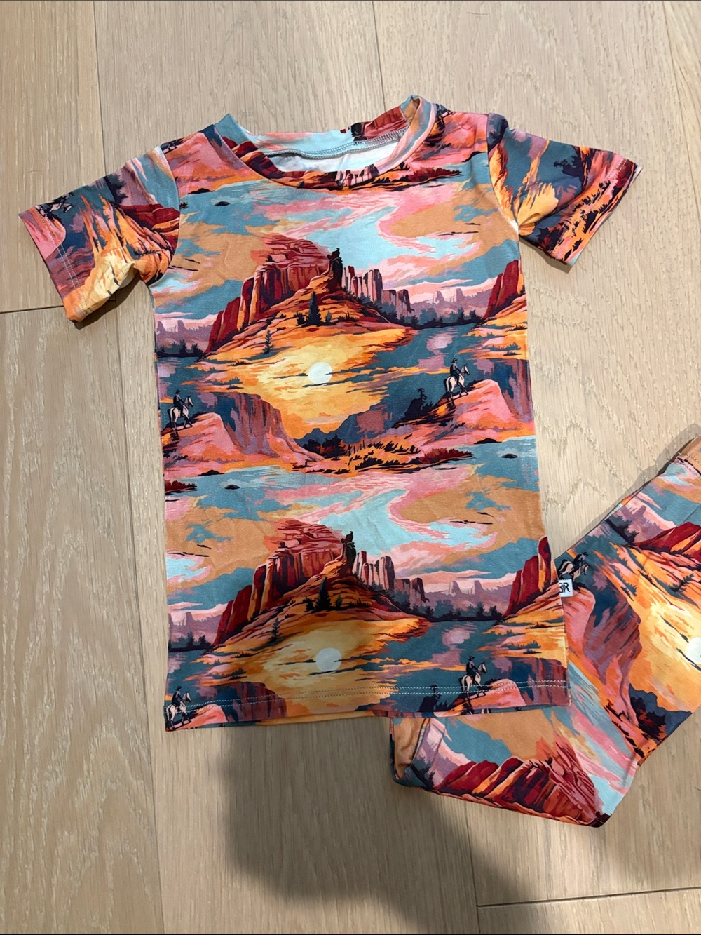 NWOT Bums and Roses Desert Print